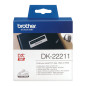 Brother DK-22211 nastro per etichettatrice Nero su bianco