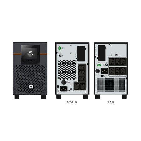 Vertiv Liebert EDGE-1500IMT gruppo di continuità (UPS) A linea interattiva 1,5 kVA 1350 W 5 presa(e) AC