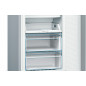 Bosch Serie 2 KGN36NLEA Frigorifero combinato da libera installazione 186 x 60 cm Metal look Classe E