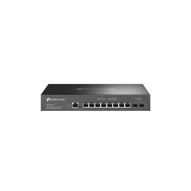 TP-Link Omada SG3210X-M2 switch di rete Gestito L2+ 2.5G Ethernet (100/1000/2500) 1U Nero