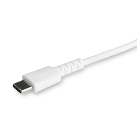 StarTech.com Cavo durevole da USB-C a Lightning da 2m bianco - Cavo di alimentazione/sincronizzazione in Fibra aramidica