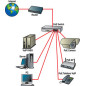 Digicom 8E4463 switch di rete Fast Ethernet (10/100) Supporto Power over Ethernet (PoE) Grigio