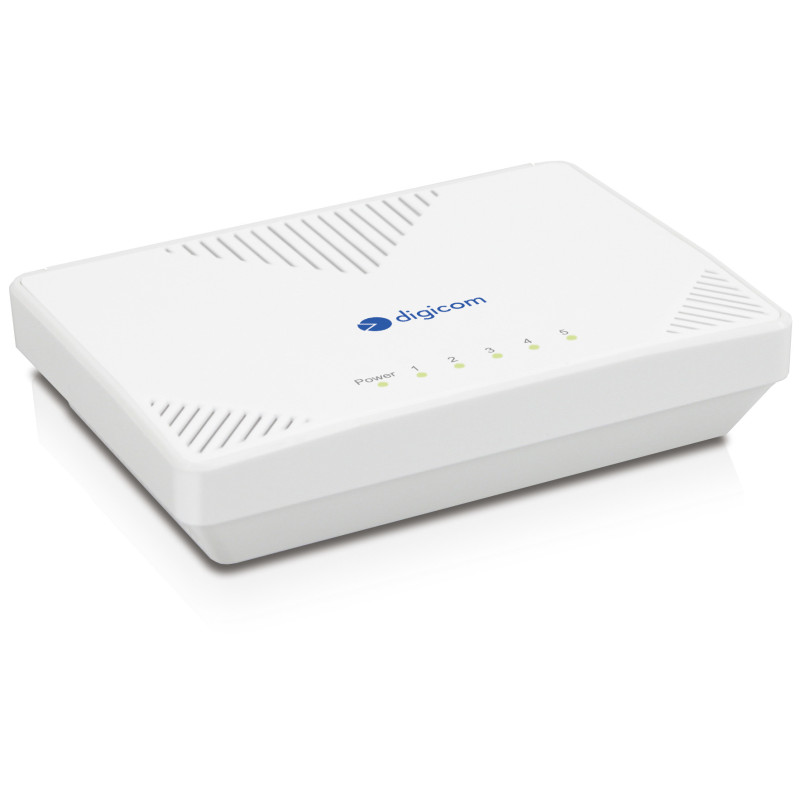 Digicom SWG05-T01 Non gestito Gigabit Ethernet (10/100/1000) Bianco