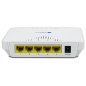 Digicom SWG05-T01 Non gestito Gigabit Ethernet (10/100/1000) Bianco