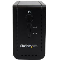 StarTech.com BOX Esterno USB-C e USB-A a doppio alloggiamento per Disco rigido da 3,5" - USB 3.1 Gen 2 con supporto RAID