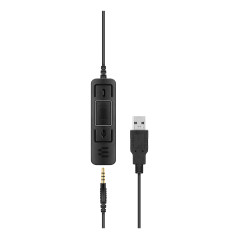 EPOS | SENNHEISER IMPACT SC 75 USB MS Auricolare Cablato A Padiglione Musica e Chiamate USB tipo A Nero