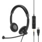 EPOS | SENNHEISER IMPACT SC 75 USB MS Auricolare Cablato A Padiglione Musica e Chiamate USB tipo A Nero