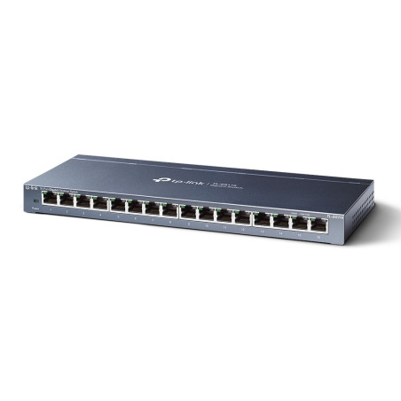 TP-Link TL-SG116 Non gestito Gigabit Ethernet (10/100/1000) Nero