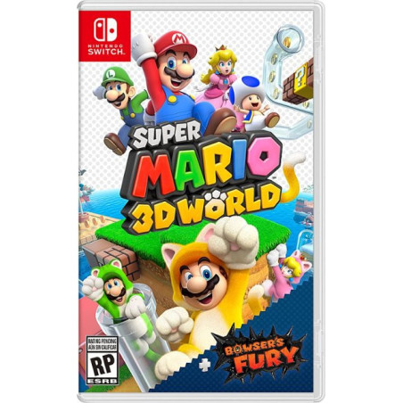 Nintendo Super Mario 3D World + Bowser’s Fury Standard+Componente aggiuntivo Inglese, ITA Nintendo Switch