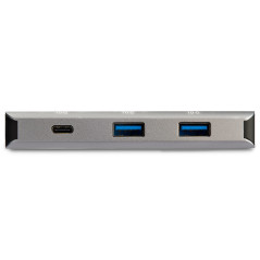 StarTech.com Hub USB-C a 3 porte con Gigabit Ethernet RJ45 GbE - 2x USB-A, 1x USB-type C - Adattatore SuperSpeed 10Gbps USB 3.2