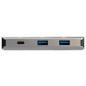 StarTech.com Hub USB-C a 3 porte con Gigabit Ethernet RJ45 GbE - 2x USB-A, 1x USB-type C - Adattatore SuperSpeed 10Gbps USB 3.2