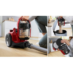 Bosch Serie 2 BGC05AAA2 Aspirapolvere senza sacco Rosso