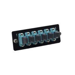 Schneider Electric VDILA34 adattatore di fibra ottica MTP 1 pz Colore acqua, Nero