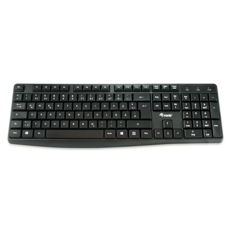 Conceptronic 245213 tastiera Ufficio USB QWERTY Italiano Nero