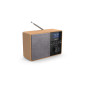 Philips TAR5505/10 radio Portatile Digitale Nero, Grigio, Legno