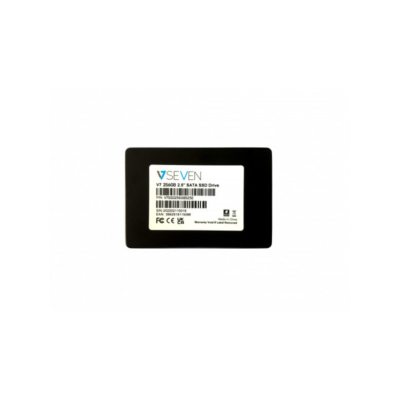 V7 V7SSD256GBS25E drives allo stato solido 256 GB 2.5" Serial ATA III 3D TLC