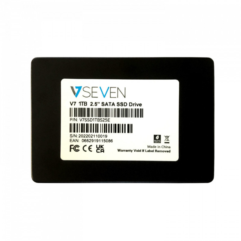 V7 V7SSD1TBS25E drives allo stato solido 1 TB 2.5" Serial ATA III