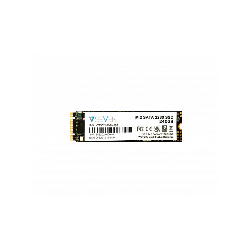 V7 V7SSD240GBM2SE drives allo stato solido 240 GB M.2 Serial ATA III 3D TLC