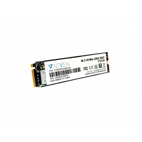 V7 V7SSD512GBNV3E drives allo stato solido 512 GB M.2 Serial ATA III NVMe 3D TLC