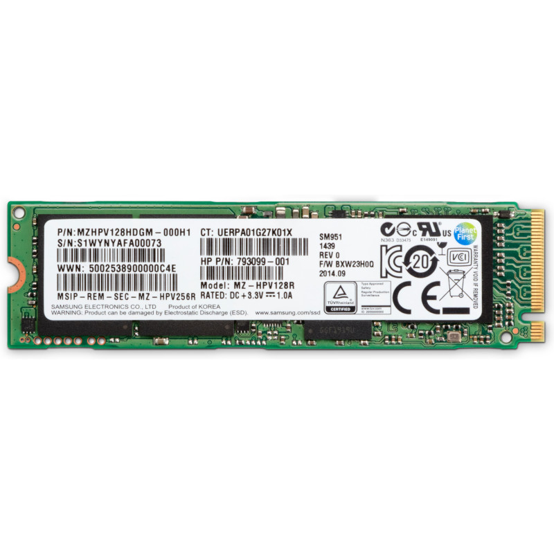 HP Z Turbo Drive 256 GB M.2 PCI Express 3.0 NVMe TLC