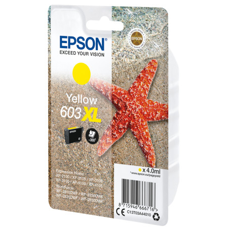 Epson Singlepack Yellow 603XL Ink