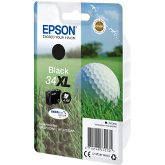 Epson Golf ball Singlepack Black 34XL DURABrite Ultra Ink