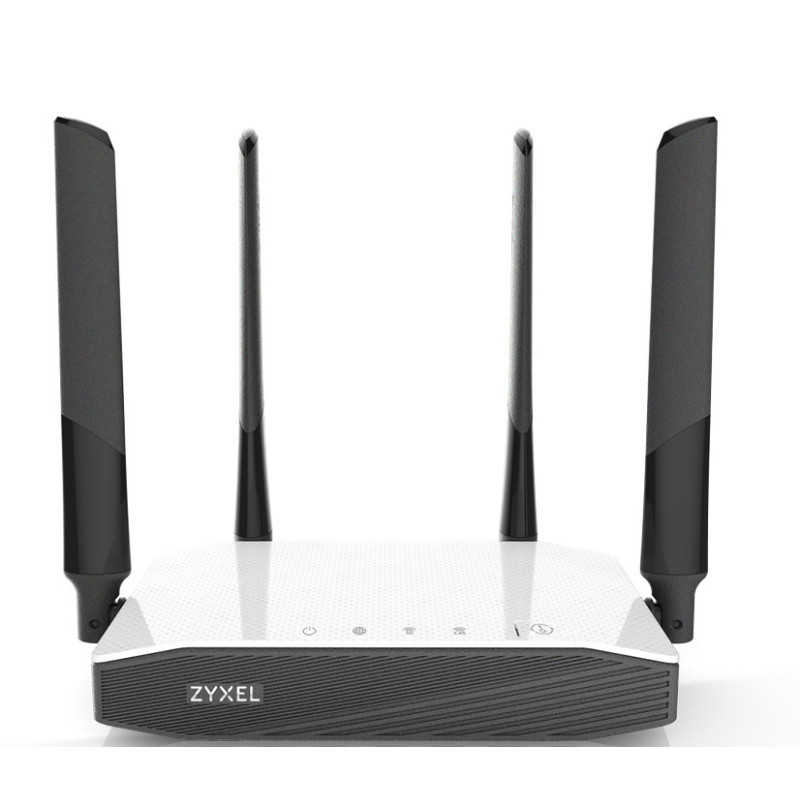 Zyxel NBG6604 router wireless Fast Ethernet Dual-band (2.4 GHz/5 GHz) Nero, Bianco