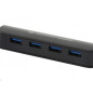 Conceptronic C4PUSB3 USB 3.2 Gen 1 (3.1 Gen 1) Type-A 4800 Mbit/s Nero