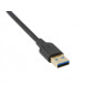 Conceptronic C4PUSB3 USB 3.2 Gen 1 (3.1 Gen 1) Type-A 4800 Mbit/s Nero