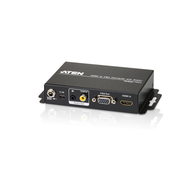 ATEN Convertitore HDMI a VGA/Audio con demoltiplicatore