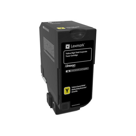 Lexmark 74C2HYE cartuccia toner 1 pz Originale Giallo