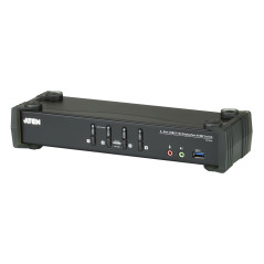 ATEN Umschalter switch per keyboard-video-mouse (kvm) Nero