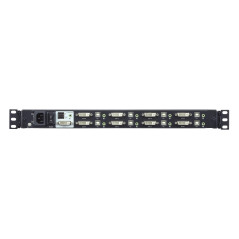 ATEN CL6708MW switch per keyboard-video-mouse (kvm) Montaggio rack Nero