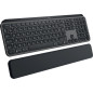 Logitech MX Keys S tastiera Ufficio RF senza fili + Bluetooth AZERTY Francese Grafite