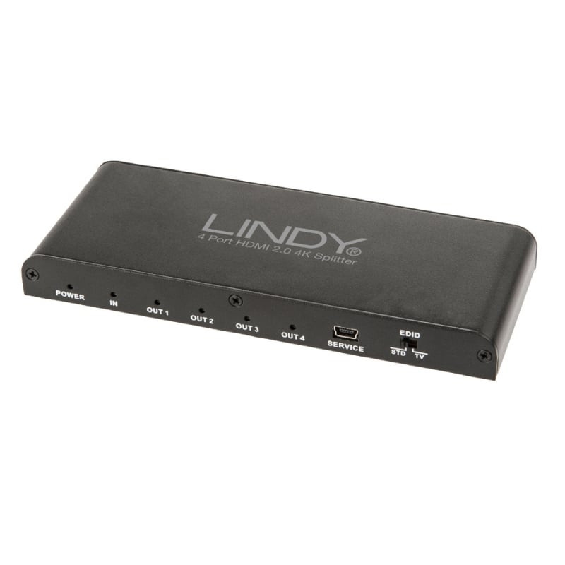 Lindy 38221 ripartitore video HDMI 4x HDMI