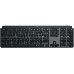 Logitech MX Keys S tastiera Universale RF senza fili + Bluetooth AZERTY Francese Grafite