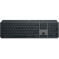 Logitech MX Keys S tastiera Universale RF senza fili + Bluetooth AZERTY Francese Grafite