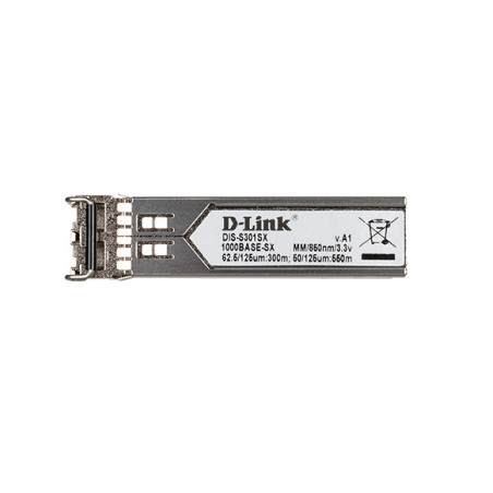 D-Link DIS‑S301SX modulo del ricetrasmettitore di rete Fibra ottica 1000 Mbit/s mini-GBIC