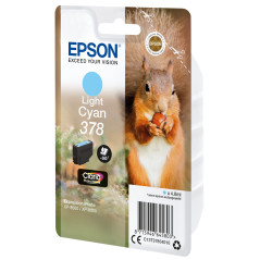 Epson Squirrel Singlepack Light Cyan 378 Claria Photo HD Ink