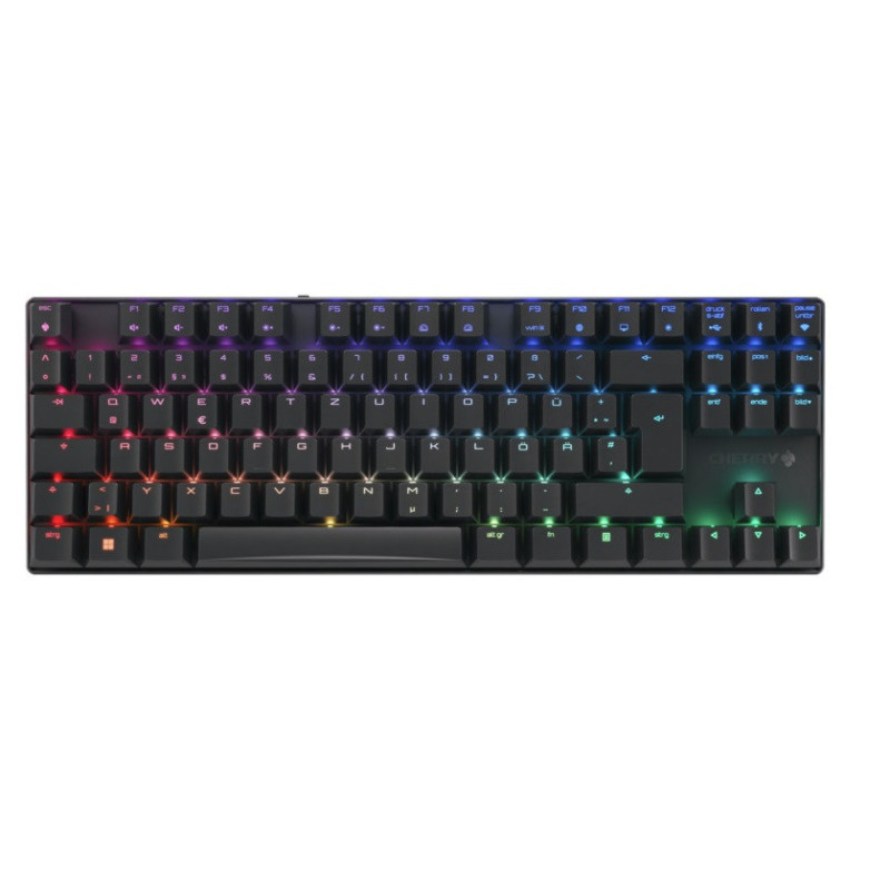 CHERRY MX 8.2 TKL Wireless RGB tastiera Gaming RF senza fili + Bluetooth QWERTZ Tedesco Nero