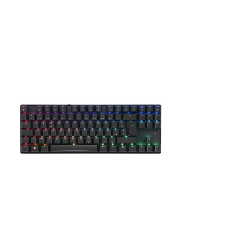 CHERRY MX 8.2 TKL Wireless RGB tastiera Gaming RF senza fili + Bluetooth AZERTY Francese Nero