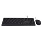 V7 CKU350FR Combo tastiera e mouse USB - Layout Francia