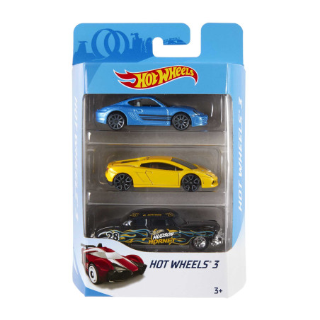 Hot Wheels Confezione 3 veicoli assortimento