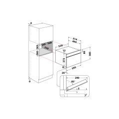 Whirlpool Microonde da incasso - AMW 730 IX