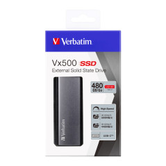 Verbatim SSD esterno Vx500 USB 3.1 Gen 2 480 GB