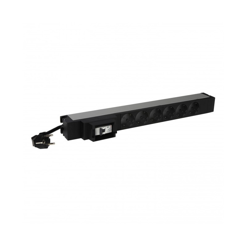 Middle Atlantic Products 646831 unità di distribuzione dell'energia (PDU) 6 presa(e) AC 1U Nero