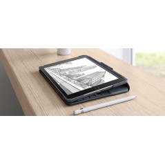 Logitech SLIM FOLIO with Integrated Bluetooth Keyboard for iPad (5th and 6th generation) QWERTY Italiano Carbonio, Nero