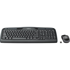 Logitech Wireless Combo MK330 tastiera Mouse incluso Ufficio RF Wireless QWERTY Nordic