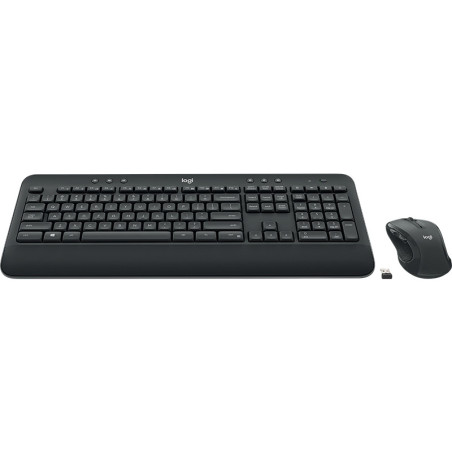 Logitech MK545 ADVANCED Wireless Keyboard and Mouse Combo tastiera Mouse incluso Ufficio RF Wireless Nordic Nero