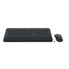 Logitech MK545 ADVANCED Wireless Keyboard and Mouse Combo tastiera Mouse incluso Universale USB QWERTZ Tedesco Nero